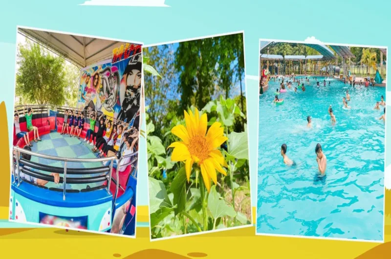 Đảo Ngọc Xanh Phú Thọ có nhiều trải nghiệm vui chơi, nghỉ dưỡng và hoạt động tập thể