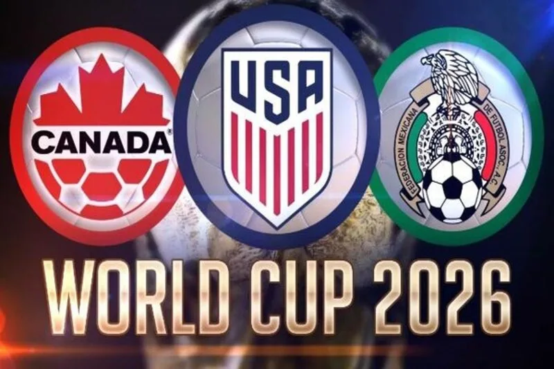 Mỹ, Canada và Mexico là ba quốc gia đồng đăng cai World Cup 2026, tạo nên kỳ giải có quy mô lớn nhất lịch sử.