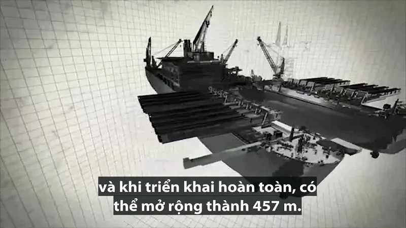 Con tàu lớn nhất thế giới có cấu tạo và thiết kế như thế nào?
