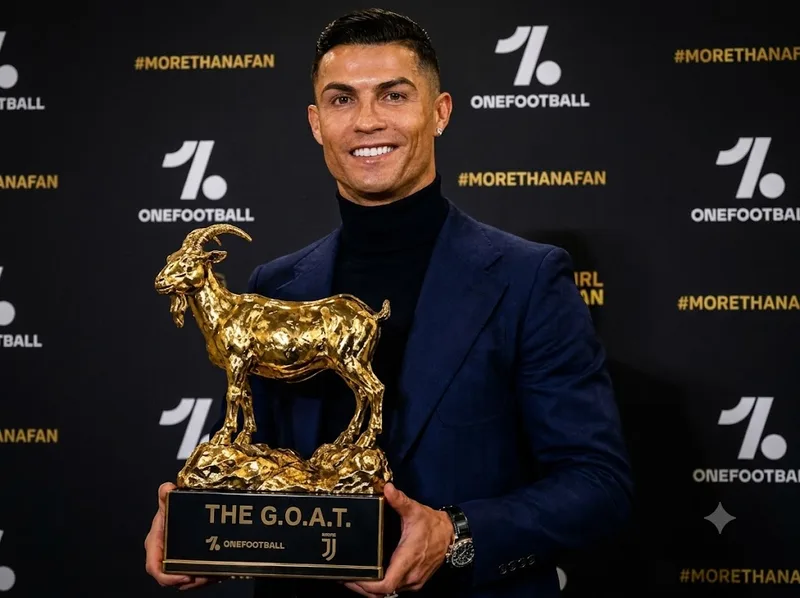 GOAT là cách người hâm mộ tôn vinh sự nghiệp Ronaldo
