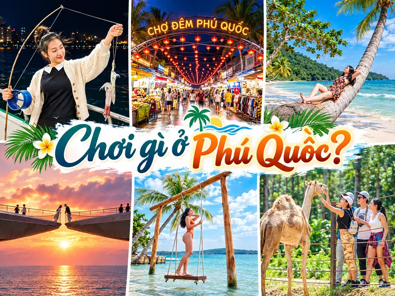 Sắp xếp lịch trình Phú Quốc theo Bắc đảo, Nam đảo và trung tâm
